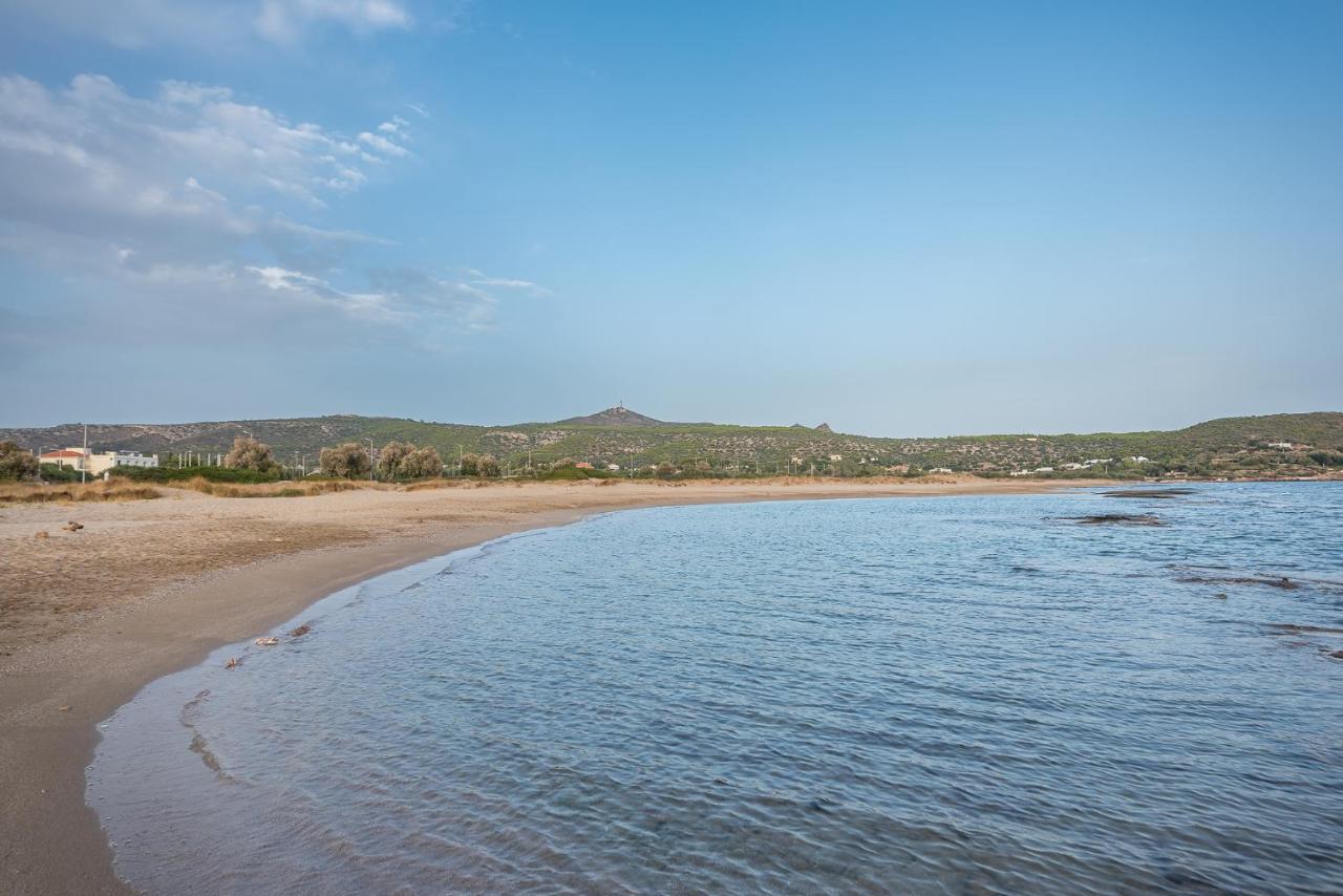 Summer Villa Pasiphae Private Pool - Bbq -Beach 2Min Sounion Eksteriør billede