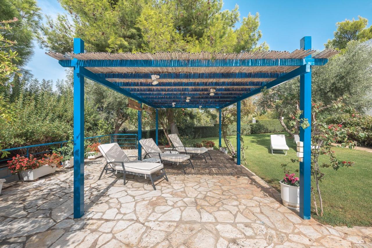 Summer Villa Pasiphae Private Pool - Bbq -Beach 2Min Sounion Eksteriør billede