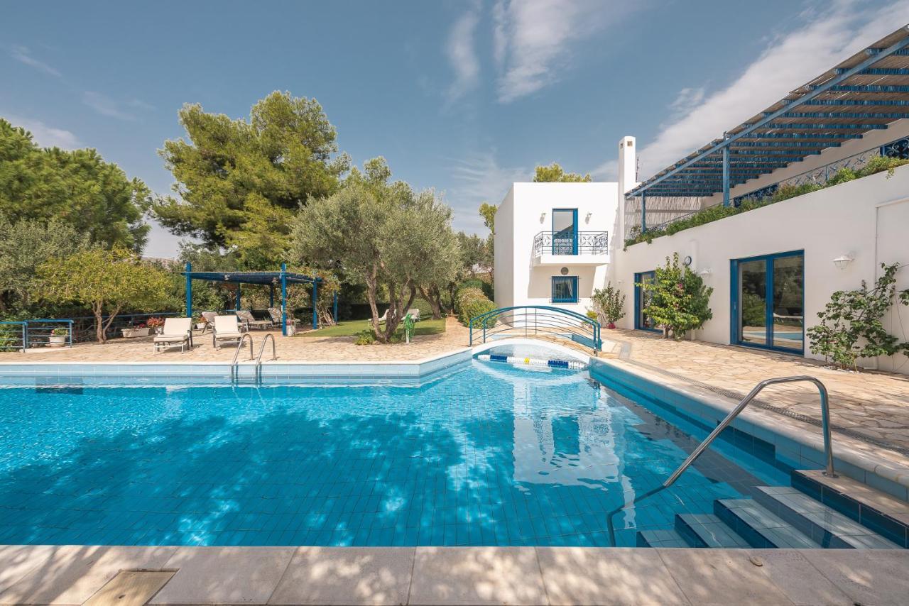 Summer Villa Pasiphae Private Pool - Bbq -Beach 2Min Sounion Eksteriør billede